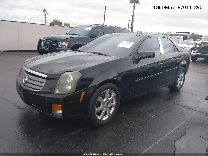 1G6DM57T870111895 2007 Cadillac Cts Standard