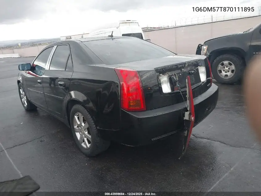 1G6DM57T870111895 2007 Cadillac Cts Standard