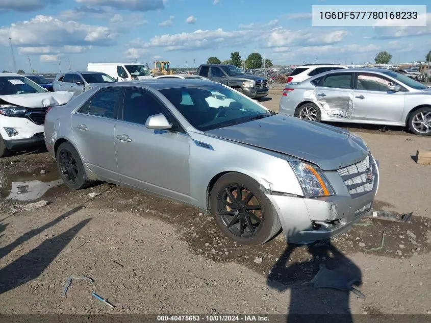 1G6DF577780168233 2008 Cadillac Cts Standard