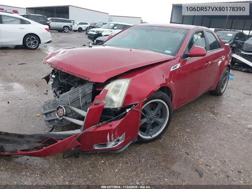 1G6DR57VX80178390 2008 Cadillac Cts Standard