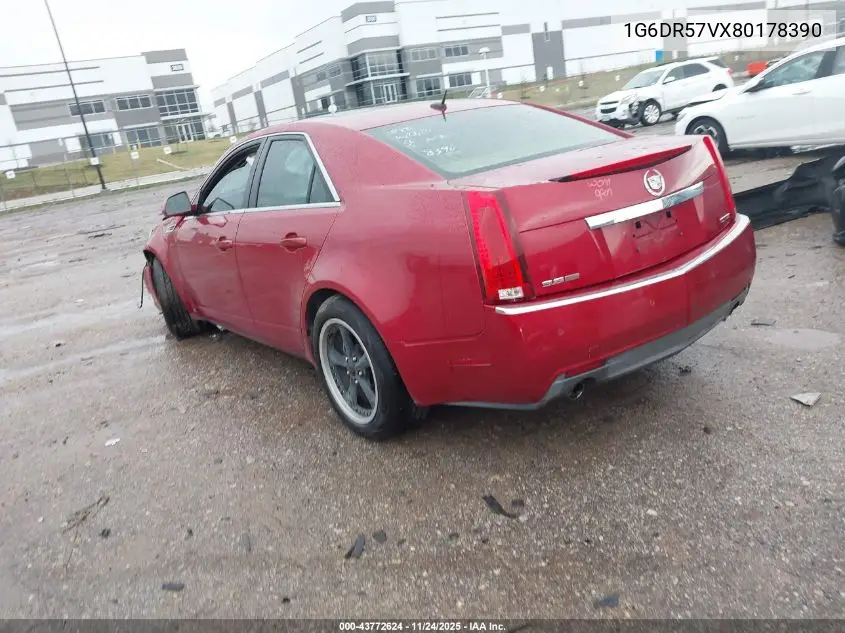 1G6DR57VX80178390 2008 Cadillac Cts Standard
