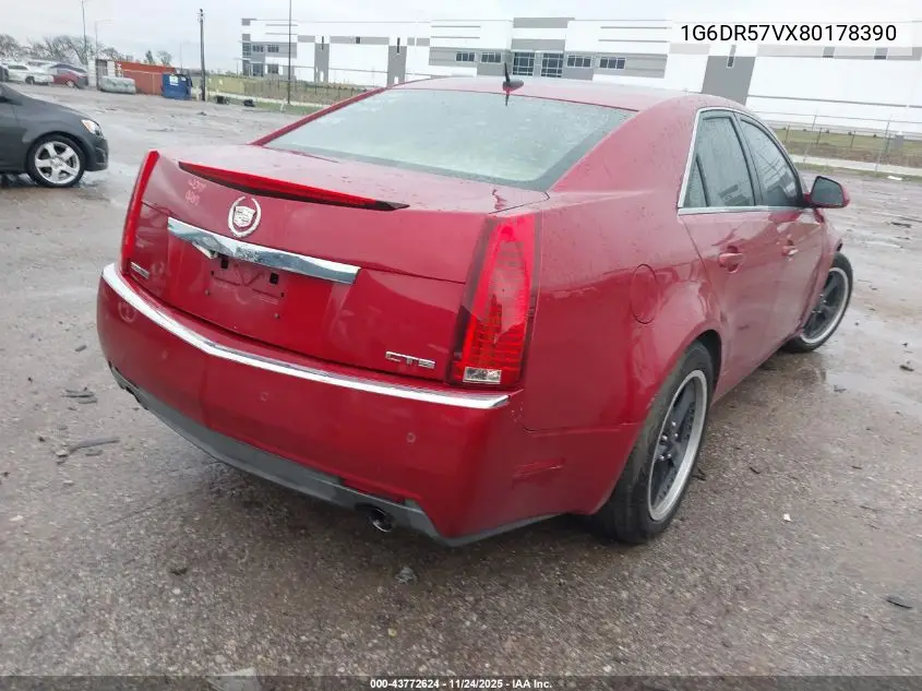 1G6DR57VX80178390 2008 Cadillac Cts Standard