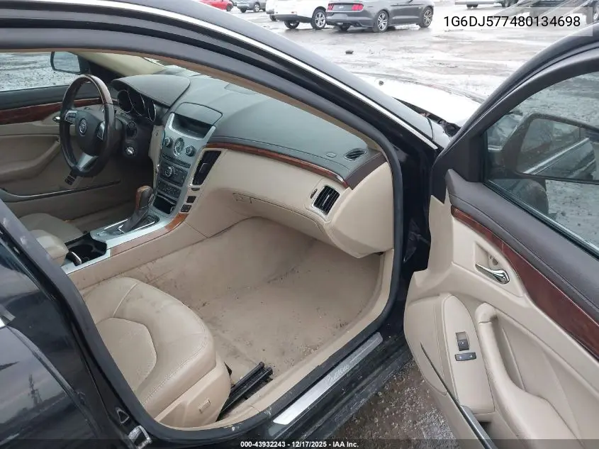 1G6DJ577480134698 2008 Cadillac Cts Standard