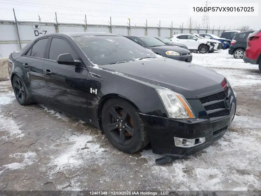 1G6DP57VX90167025 2009 Cadillac Cts