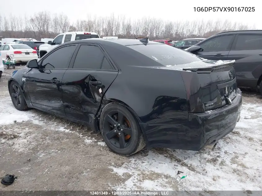 1G6DP57VX90167025 2009 Cadillac Cts