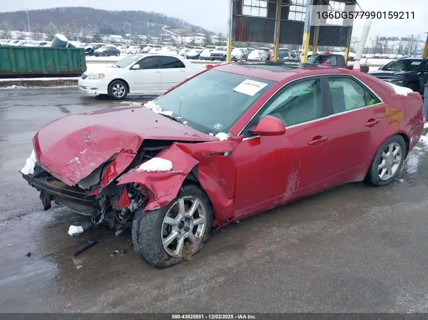 1G6DG577990159211 2009 Cadillac Cts Standard