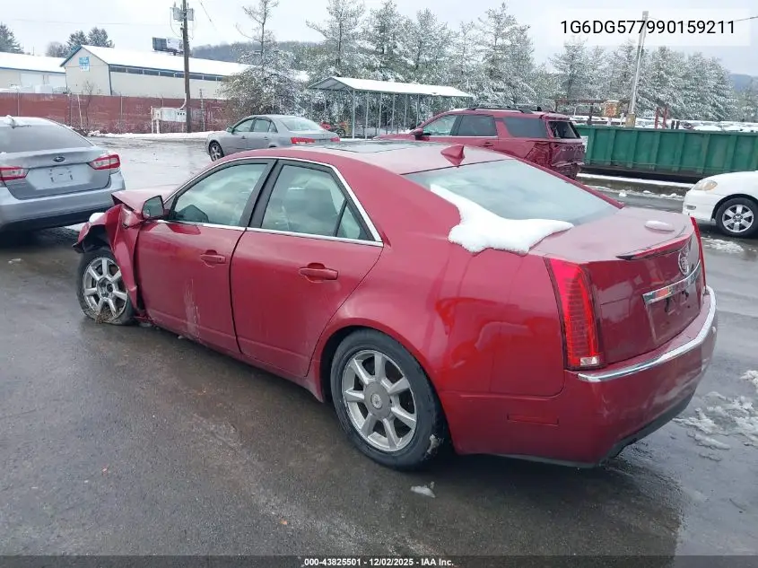 1G6DG577990159211 2009 Cadillac Cts Standard