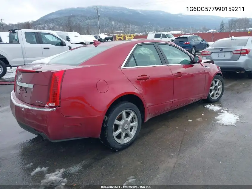 1G6DG577990159211 2009 Cadillac Cts Standard