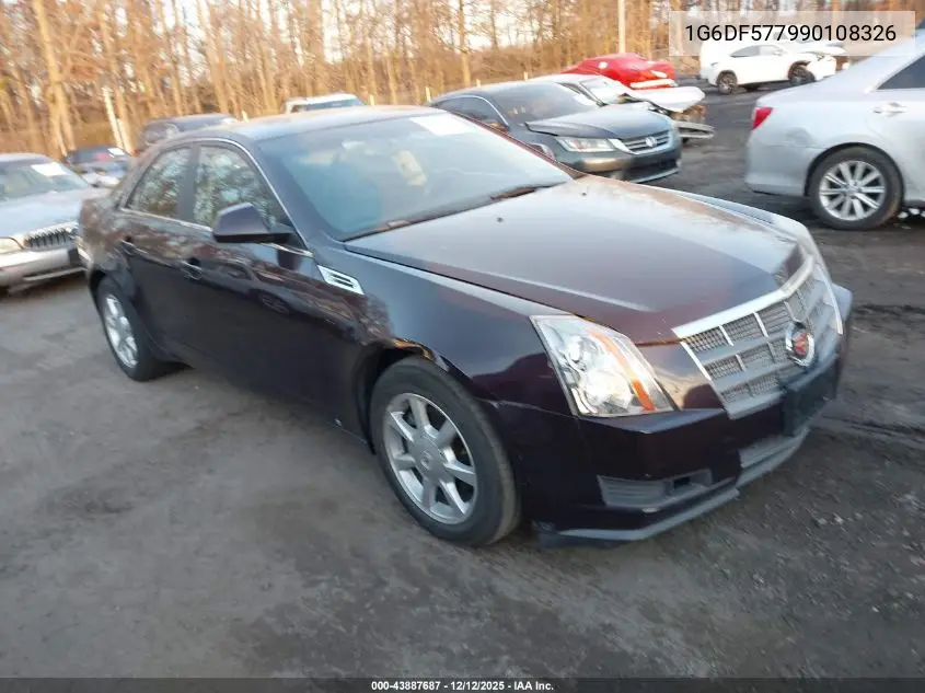 1G6DF577990108326 2009 Cadillac Cts Standard