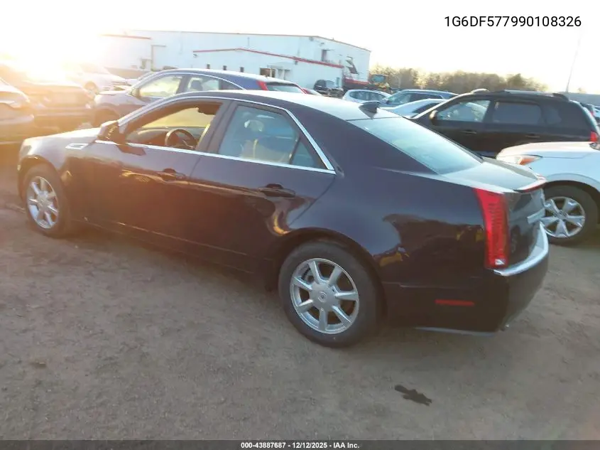 1G6DF577990108326 2009 Cadillac Cts Standard