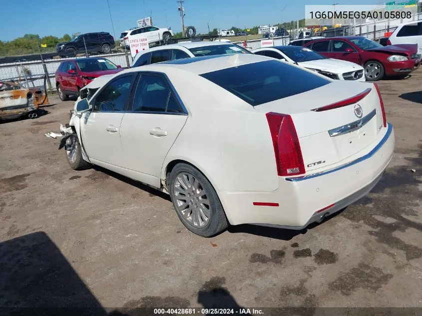 1G6DM5EG5A0105808 2010 Cadillac Cts Performance