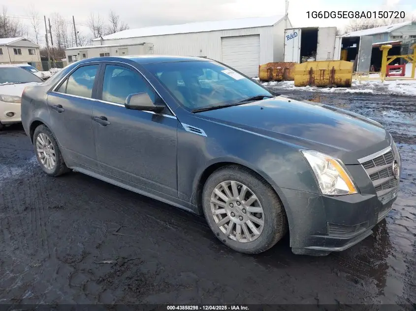 1G6DG5EG8A0150720 2010 Cadillac Cts Luxury