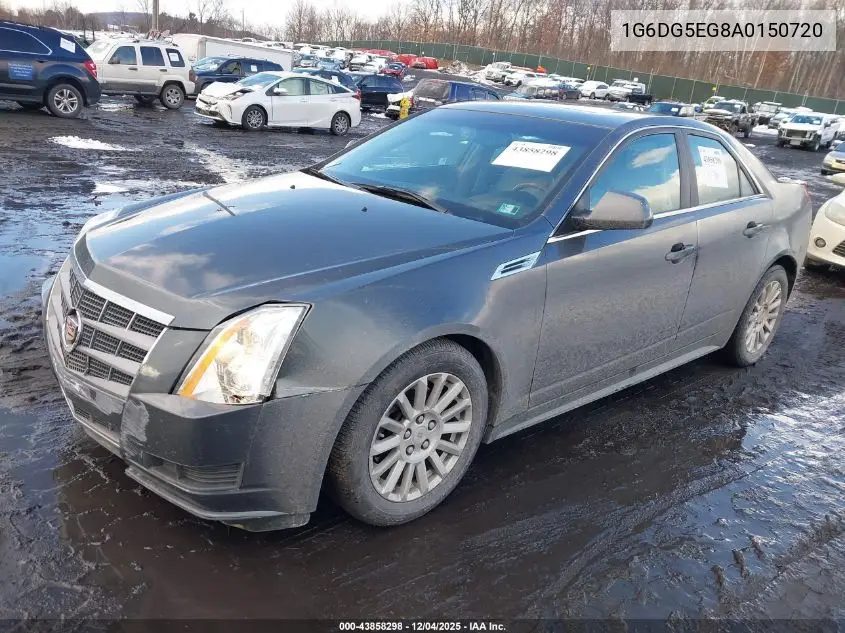1G6DG5EG8A0150720 2010 Cadillac Cts Luxury