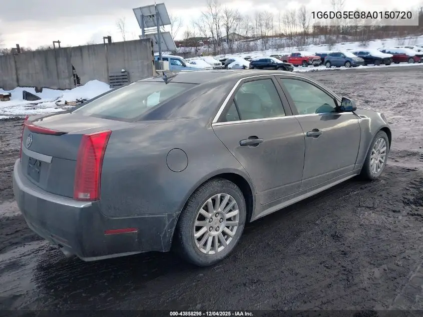 1G6DG5EG8A0150720 2010 Cadillac Cts Luxury