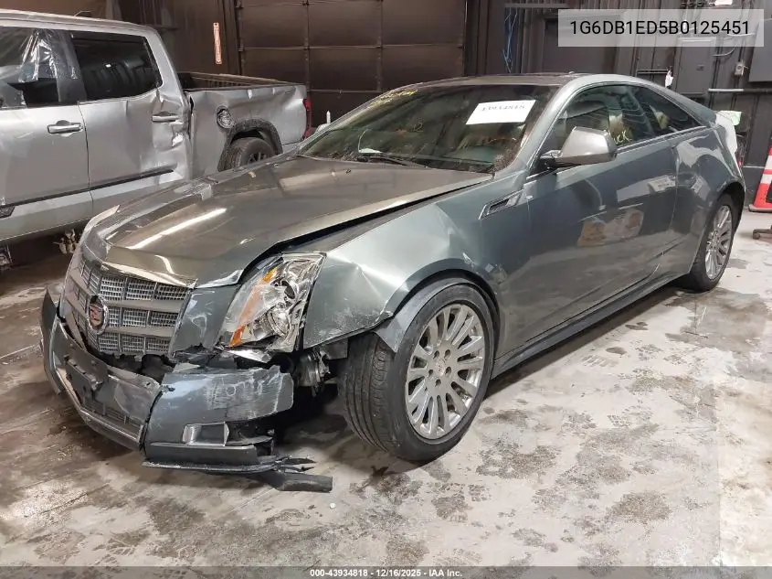 1G6DB1ED5B0125451 2011 Cadillac Cts