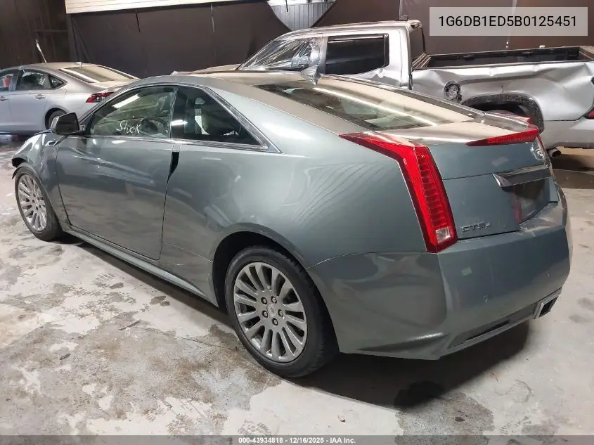 1G6DB1ED5B0125451 2011 Cadillac Cts