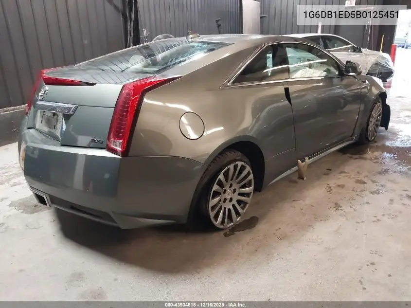 1G6DB1ED5B0125451 2011 Cadillac Cts