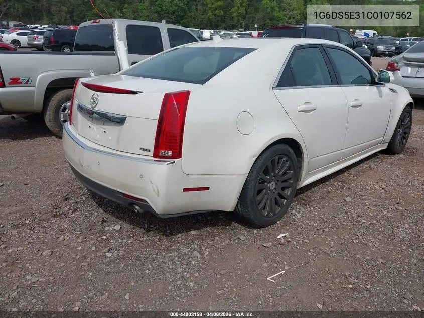 1G6DS5E31C0107562 2012 Cadillac Cts Premium