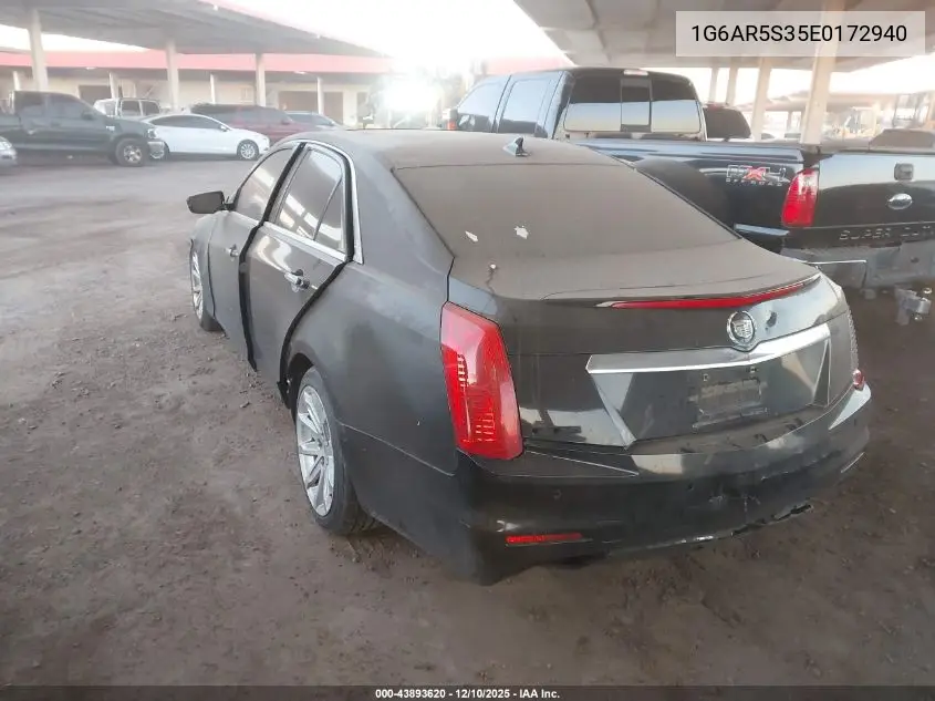 1G6AR5S35E0172940 2014 Cadillac Cts Luxury