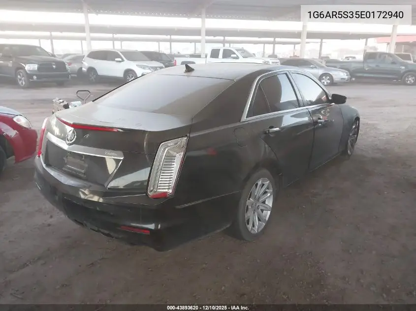 1G6AR5S35E0172940 2014 Cadillac Cts Luxury
