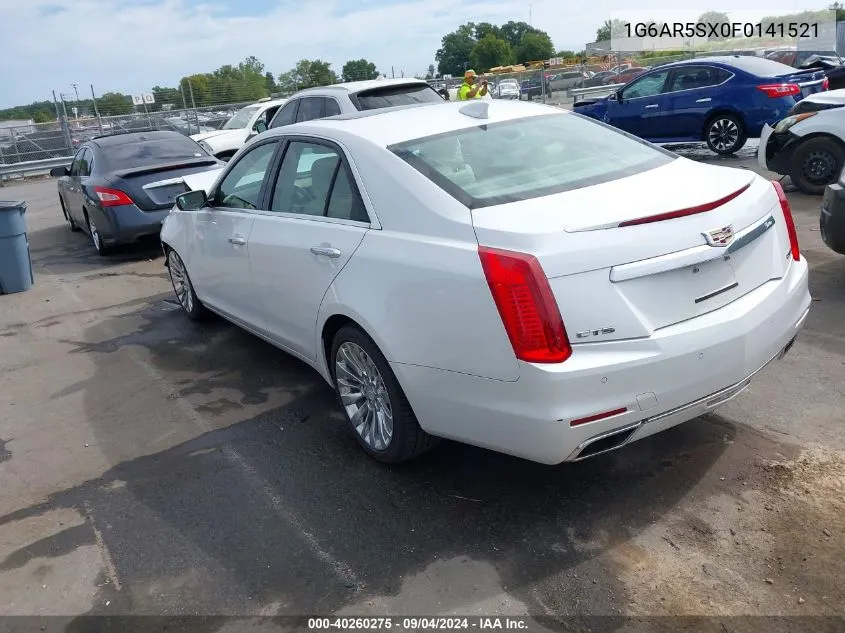 1G6AR5SX0F0141521 2015 Cadillac Cts Luxury Collection