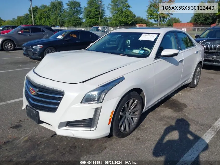 1G6AX5SX5G0122440 2016 Cadillac Cts Luxury Collection