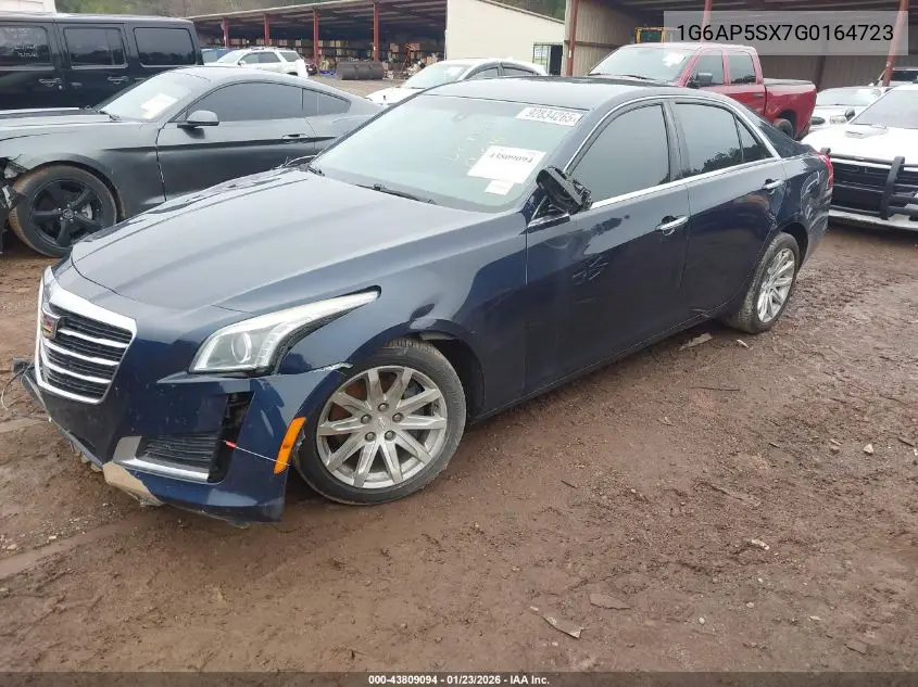 1G6AP5SX7G0164723 2016 Cadillac Cts Standard