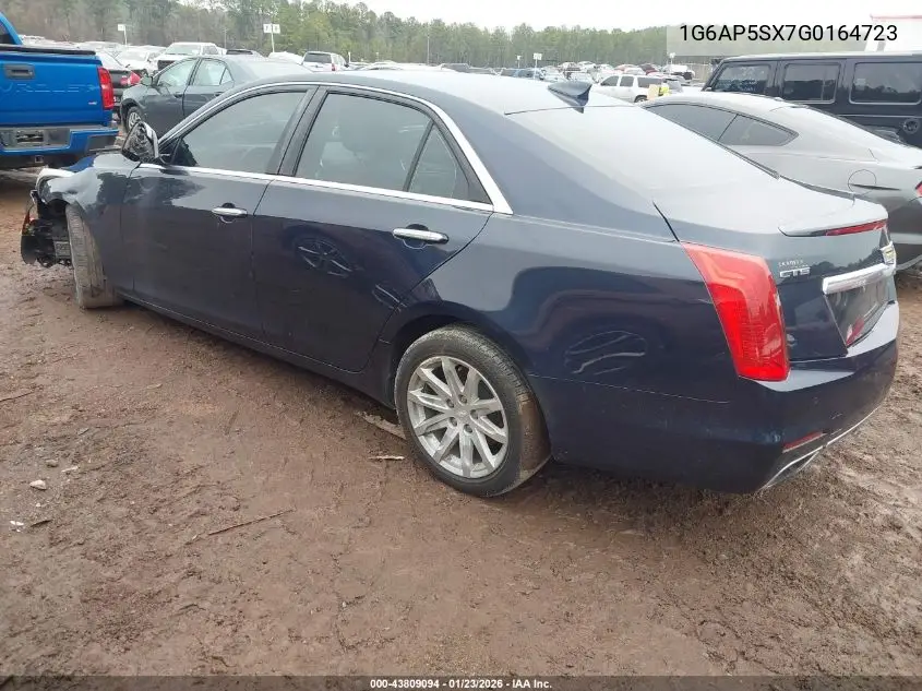 1G6AP5SX7G0164723 2016 Cadillac Cts Standard