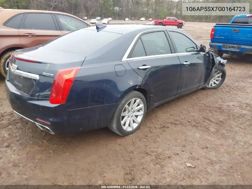 1G6AP5SX7G0164723 2016 Cadillac Cts Standard