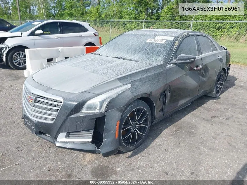 1G6AX5SX3H0156961 2017 Cadillac Cts Luxury