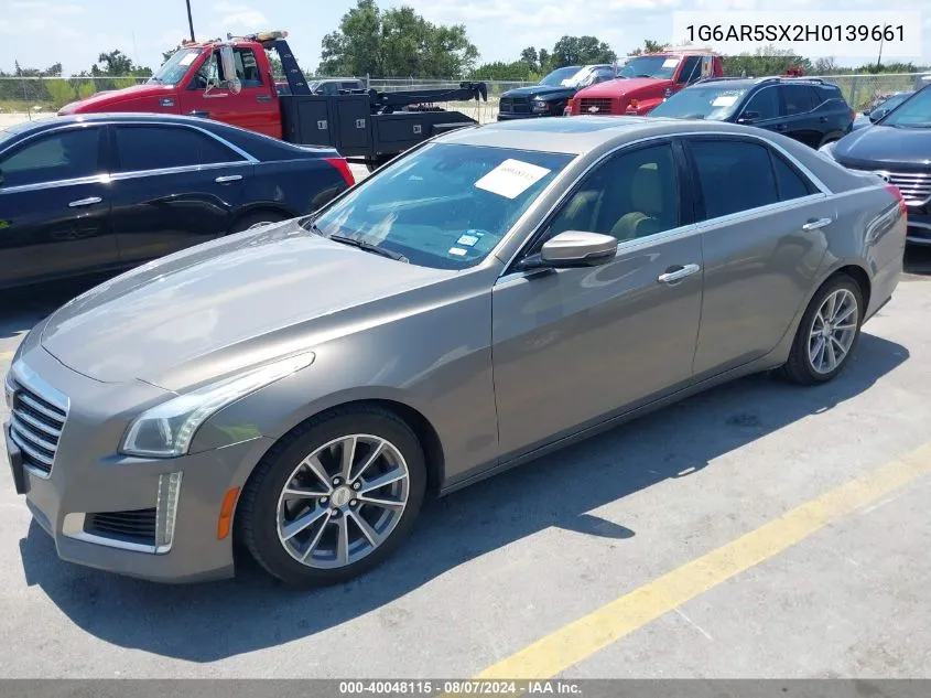 1G6AR5SX2H0139661 2017 Cadillac Cts Luxury