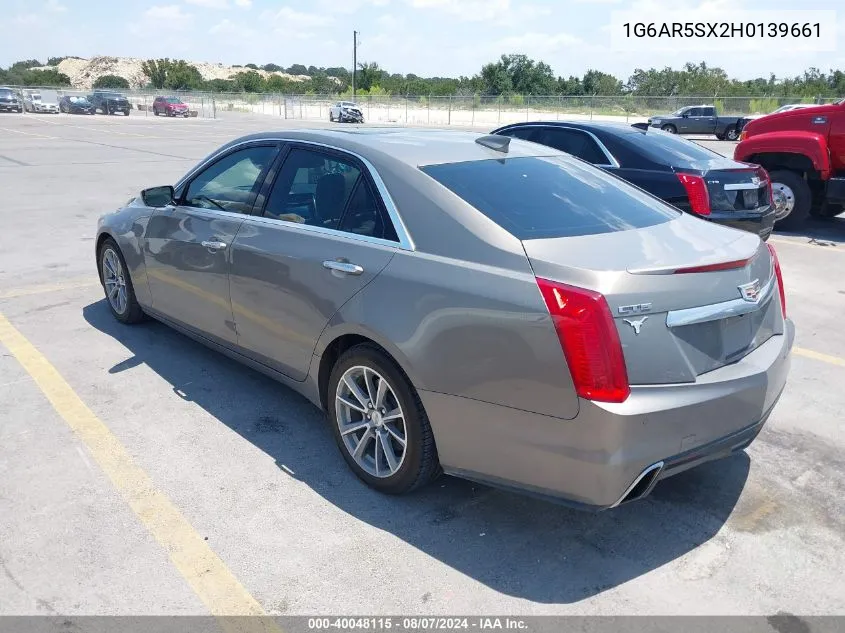 1G6AR5SX2H0139661 2017 Cadillac Cts Luxury