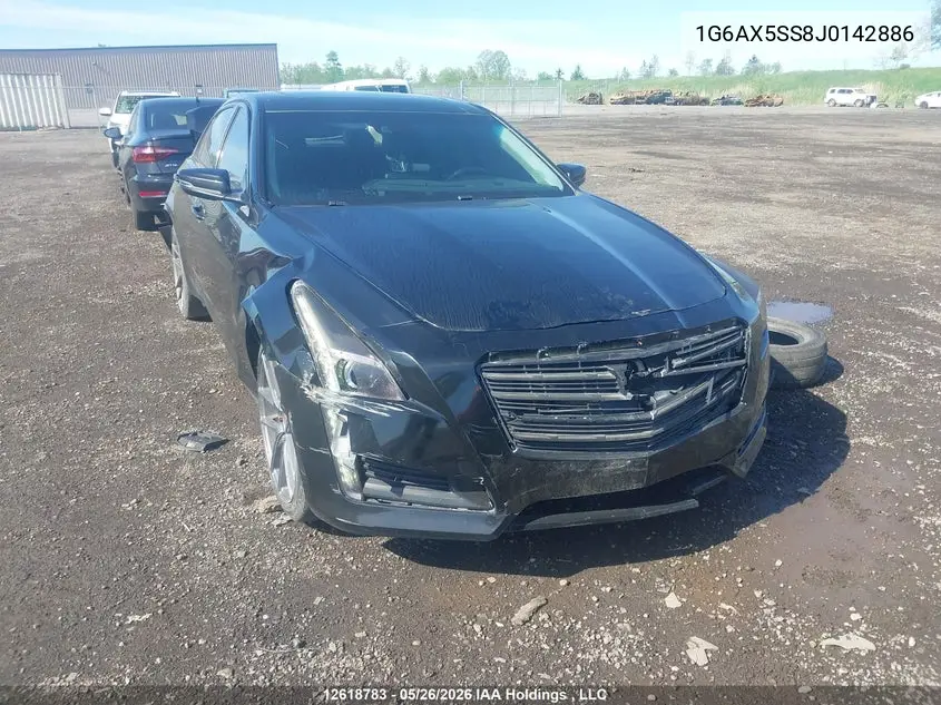 1G6AX5SS8J0142886 2018 Cadillac Cts