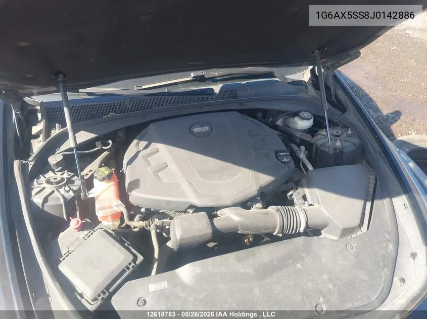 1G6AX5SS8J0142886 2018 Cadillac Cts