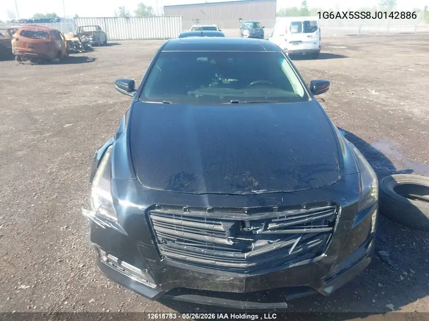 1G6AX5SS8J0142886 2018 Cadillac Cts