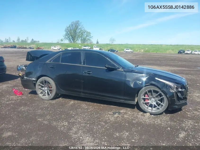 1G6AX5SS8J0142886 2018 Cadillac Cts