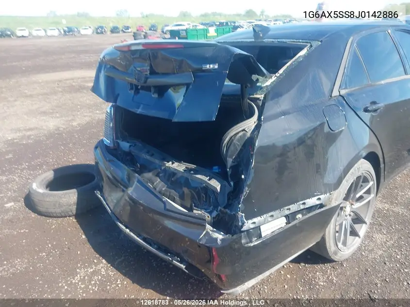 1G6AX5SS8J0142886 2018 Cadillac Cts