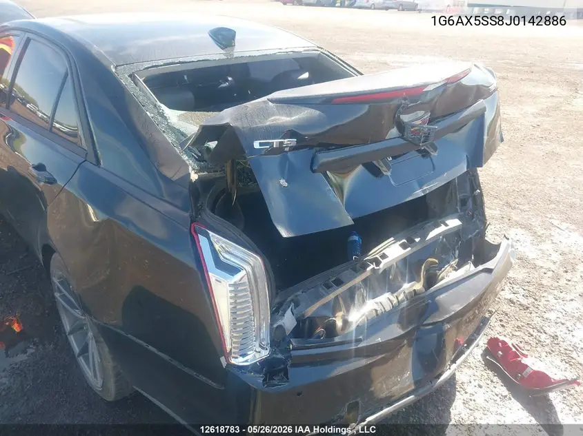 1G6AX5SS8J0142886 2018 Cadillac Cts