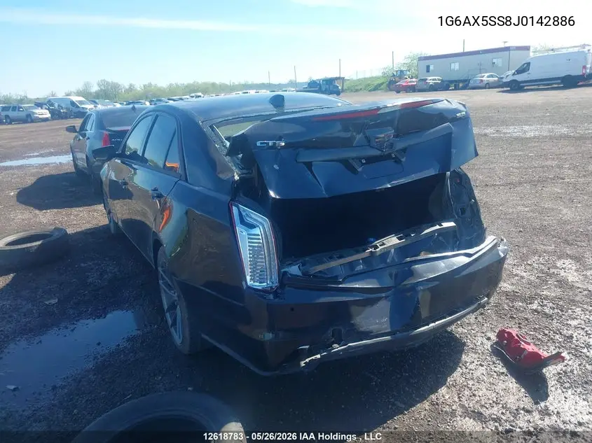1G6AX5SS8J0142886 2018 Cadillac Cts