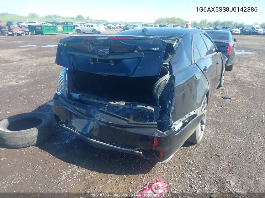 1G6AX5SS8J0142886 2018 Cadillac Cts