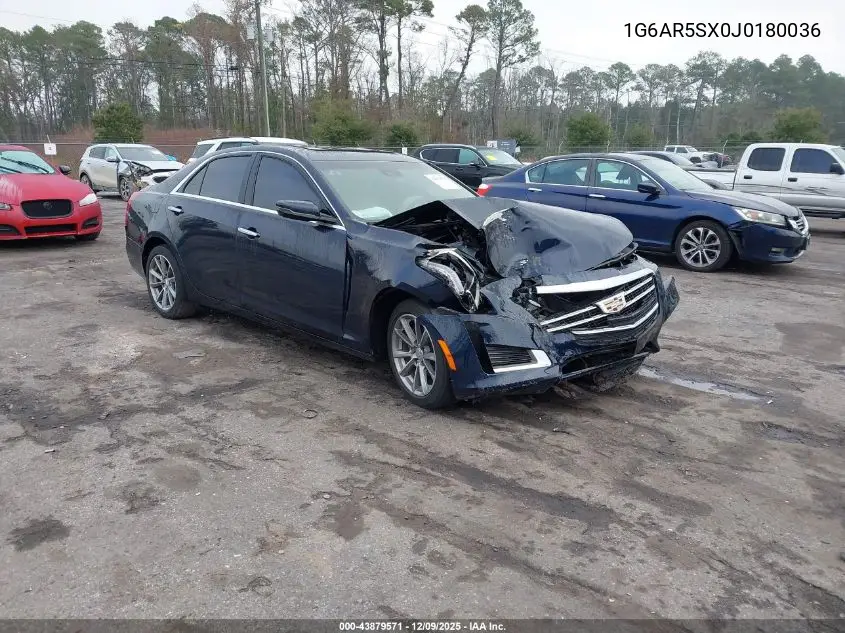 1G6AR5SX0J0180036 2018 Cadillac Cts Luxury