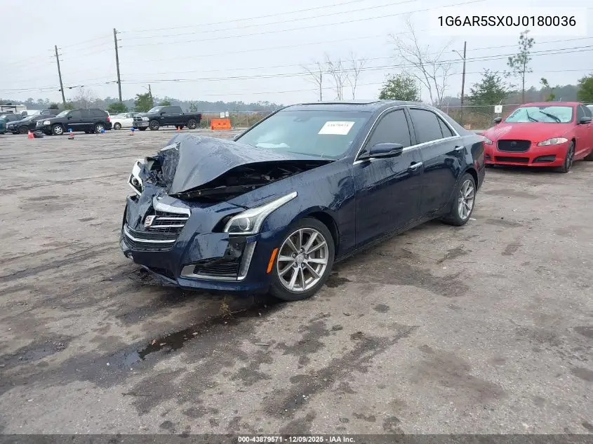 1G6AR5SX0J0180036 2018 Cadillac Cts Luxury