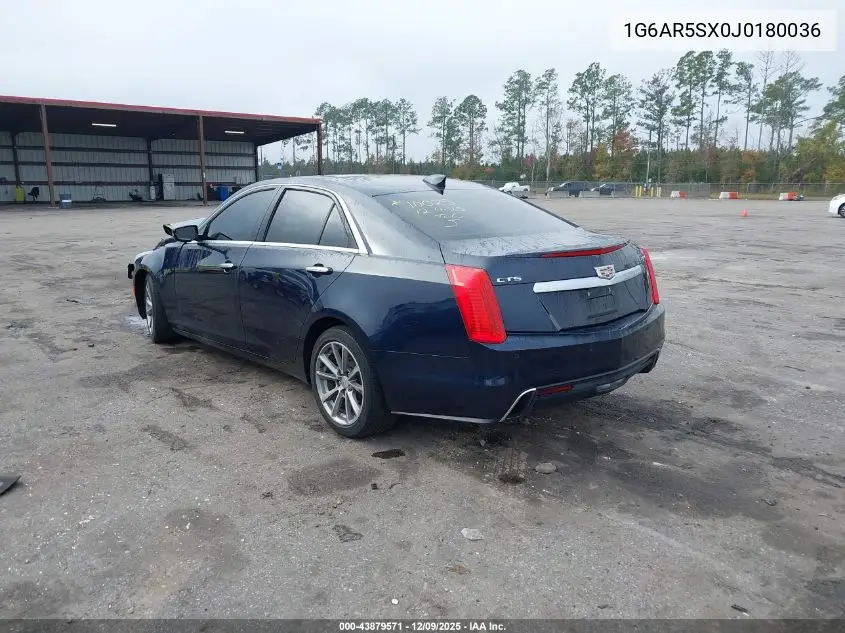 1G6AR5SX0J0180036 2018 Cadillac Cts Luxury