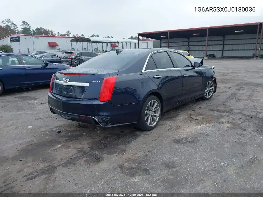 1G6AR5SX0J0180036 2018 Cadillac Cts Luxury