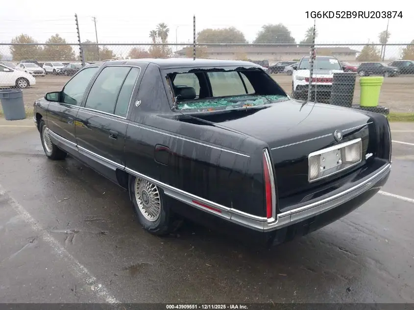 1G6KD52B9RU203874 1994 Cadillac Deville