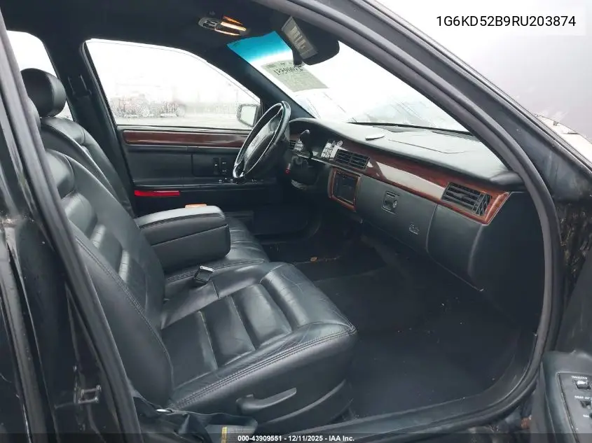 1G6KD52B9RU203874 1994 Cadillac Deville