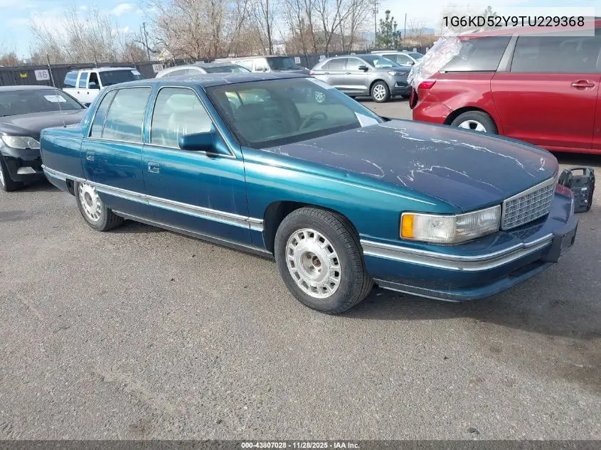 1G6KD52Y9TU229368 1996 Cadillac Deville