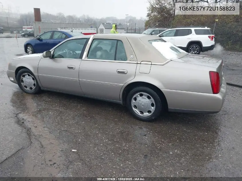 1G6KE57Y72U158823 2002 Cadillac Deville Dhs