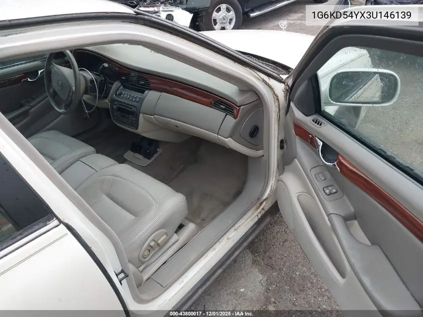 1G6KD54YX3U146139 2003 Cadillac Deville Standard