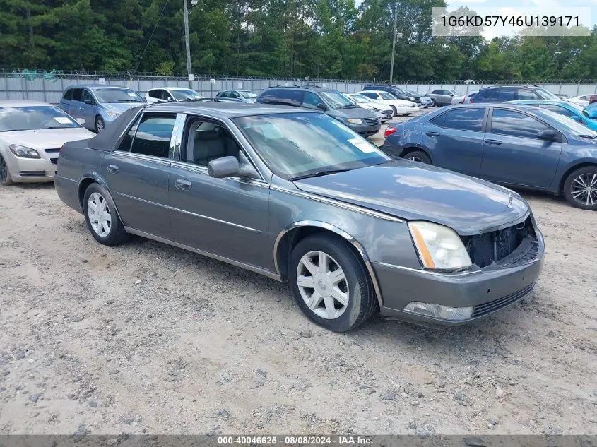 1G6KD57Y46U139171 2006 Cadillac Dts Standard